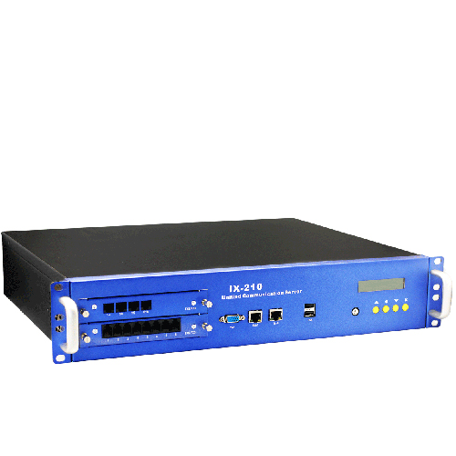 OpenVox IX210 Unified Communication Server is an upgrade version of IX132, an open source asterisk-based complete IPPBX solution for SMB. With affordable price, users may easily setup their customized IPPBX.